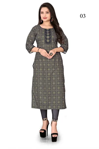 Classic Rayon Kurti for Women