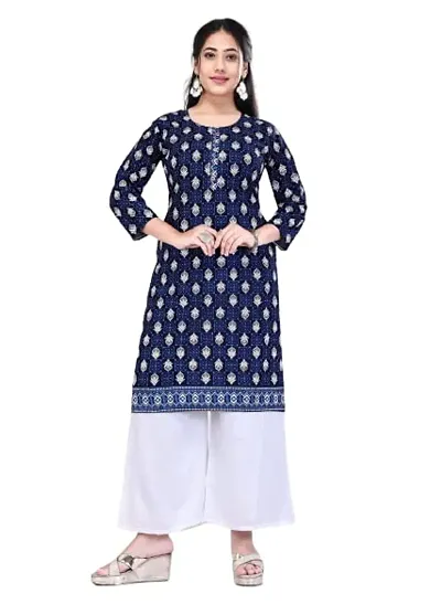 4k fashion Women Kurti with Palazzo for Office Wear, Casual Kurti, Regular Wear,Kurta for Women/Girls Kurtis and Palazzo