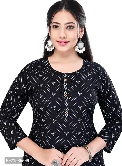 4k fashion Women Printed Kurti with Palazzo for Office Wear, Casual Kurti, Regular Wear,Kurta for Women/Girls Kurtis and Palazzo-thumb4