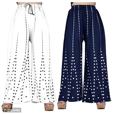 4k Fashion Women's Regular Fit Palazzos