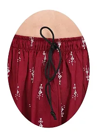 4k fashion Western Woman's Fit Relaxed Palazzo Bottom (M, Maroon)-thumb3