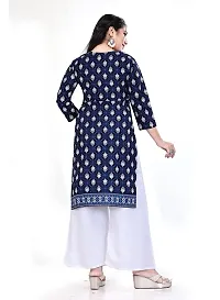 4k fashion Women Printed Kurti for Office Wear, Casual Kurti, Regular Wear,Kurta for Women/Girls Kurtis-thumb1