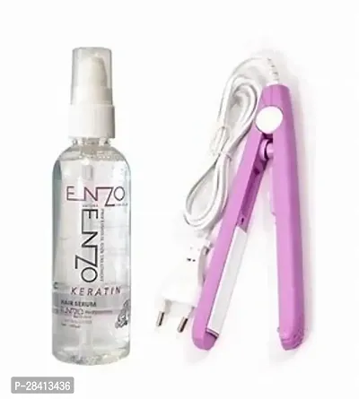 Hair Serum with Hair straightener Combo-thumb0