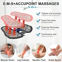 EMS Foot Massager,Electric Feet Massager Deep Kneading Circulation Foot Booster for Feet and Legs Muscle Stimulator,Folding Portable Electric Massage Machine with 8 Modes 19-thumb4