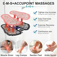 EMS Foot Massager,Electric Feet Massager Deep Kneading Circulation Foot Booster for Feet and Legs Muscle Stimulator,Folding Portable Electric Massage Machine with 8 Modes 19-thumb2