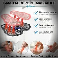 EMS Foot Massager,Electric Feet Massager Deep Kneading Circulation Foot Booster for Feet and Legs Muscle Stimulator,Folding Portable Electric Massage Machine with 8 Modes 19-thumb3