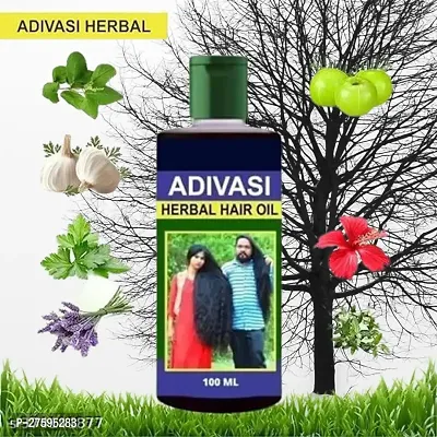 Adivasi Hair Oil For All Type Of Hair Problem Herbal Growth Hair Oil  (100 Ml)-thumb0