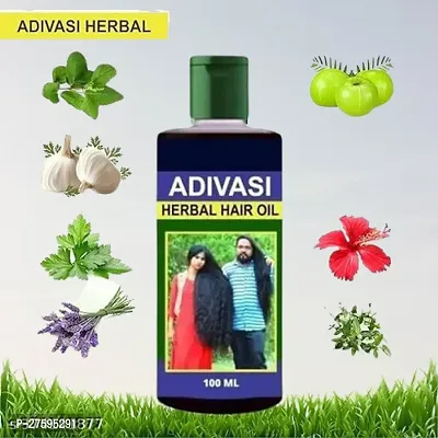 Adivasi Hair Oil For All Type Of Hair Problem Herbal Growth Hair Oil  (100 Ml)-thumb0