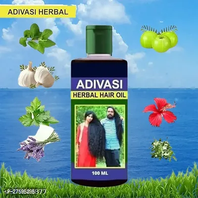 Adivasi Hair Oil For All Type Of Hair Problem Herbal Growth Hair Oil  (100 Ml)-thumb0