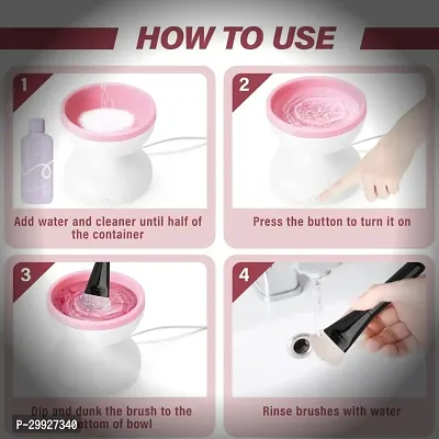 Electric Makeup Brush Cleaner Machine Cleanser Tool