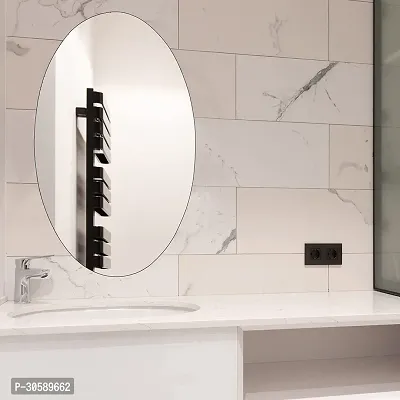 Premium Oval Shape Adhesive Mirror Sticker for Wall