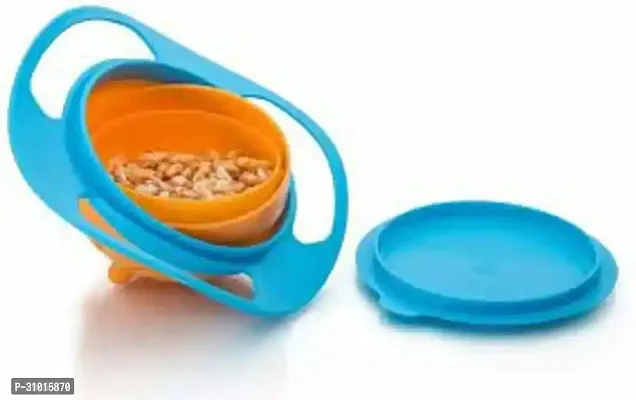 Magic Feeding Bowl Universal 360 Rotated  with Toothbrush Combo-thumb4