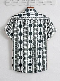 Men Regular Fit Printed Shirt and Mini Massager Combo-thumb3