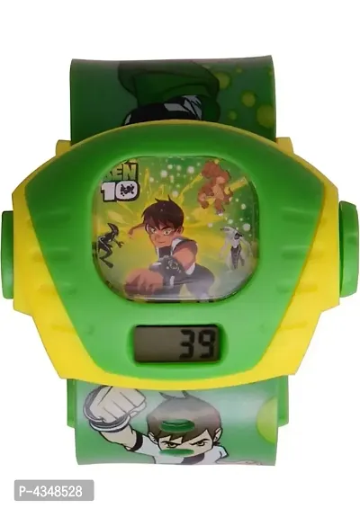 Fancy Green Ben 10 Watch For Kids