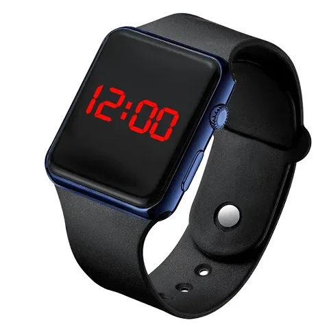 Kid's Rubber Band LED Digital Watch
