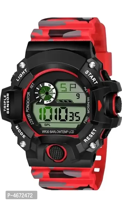 Boys Military Design Digital Watch-thumb0