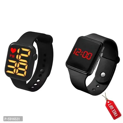 FARP Digital led watch fancy mens watch womens watch boys watch girls watch (Combo watch)