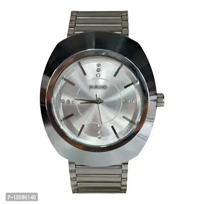 FARP Rado analog stainless steel mens watch silver colour watch-thumb0