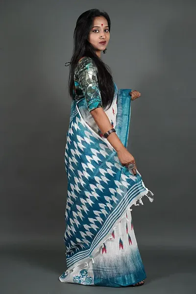 Best Selling Khadi Cotton Saree with Blouse piece 