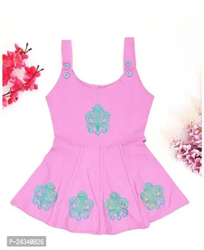 Fabulous Cotton Blend Frocks For Baby Girls-thumb0