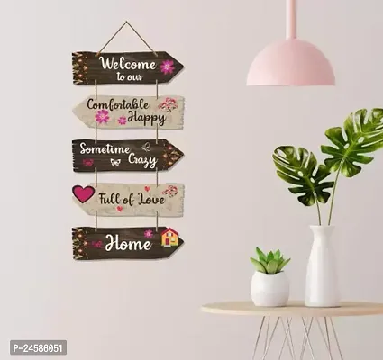 Premium Quality Wooden Wall Hanging Decorative Items For Home Decoration-thumb0