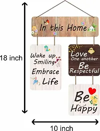 Wooden wall hanging wall hanging decorative items ,Home Decor ,Office ,Gift |  bedroom  Livingroom  Wall Decor-thumb1