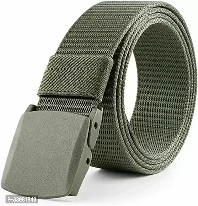 Boys  Girls Nylon Belt Green