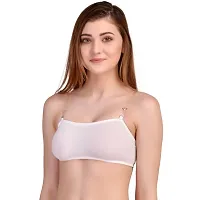 Women Tube Fashion Fit Bra White-thumb1