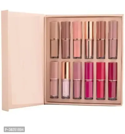 Beautiful Liquide Lipstick 12 Pcs Set-thumb0