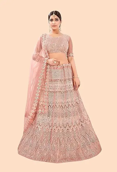 Roopa Boutique Sequance work heavy semi-stitched lehengha choli