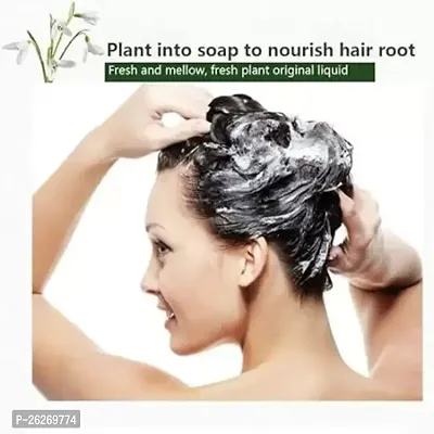 Organic grey hair remover shampoo Bar soapsoap  (100 g)-thumb2