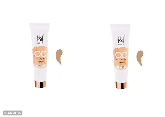 Cc Cream, Beige- Set Of 2-thumb0