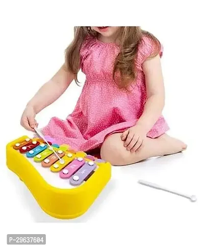 Xylophone For Toddlers With 8 Multicolored Keys 2 Sticks-thumb0