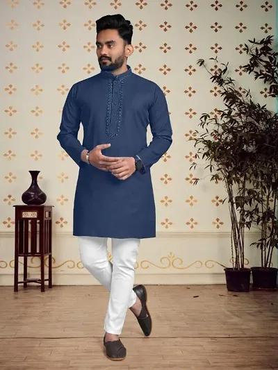 Stylish Unique Design Cotton kurta For Men