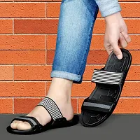 Brighto SHOES Men's Nylon Slip-On Slippers-thumb1