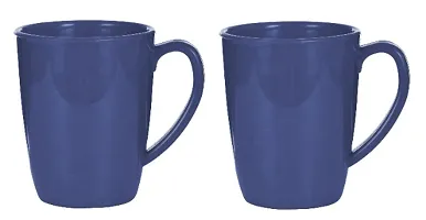 SERVE IN STYLE Colourful ,Unbreakable,Microwave Safe Tea and Coffee Mugs Set of 2 |100% BPA Free Food Grade Virgin Plastic Coffee Mugs | Tea Cups Set of 2 , 300ml-thumb3