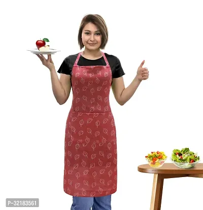 Stylish Cotton Jacquard Free Size Apron - 65 x 80 cm