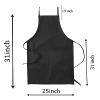 Oasis 100% Cotton Woven Big Checkerd Kitchen Aprons(Pack of 1)(Size:80*65 CM)-thumb2