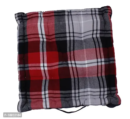 Oasis Home Collections Cotton Box Cushion, 16 In X 16 In, Red, 1 Piece-thumb2