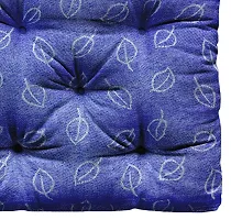 Oasis Home Collection Cotton Shell Filled with Natural Cotton YD Floor Cushion - Blue Jacquard-thumb1