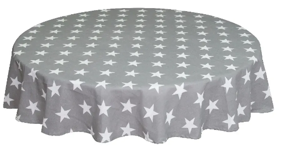 Cotton Round Printed Table Cloth 6 Seater
