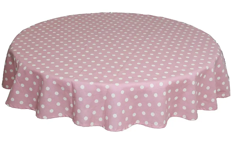 Cotton Round Printed Table Cloth 6 Seater