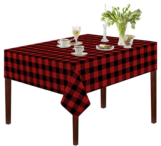 Premium Cotton Table Cloth 6 Seater for Dining Table