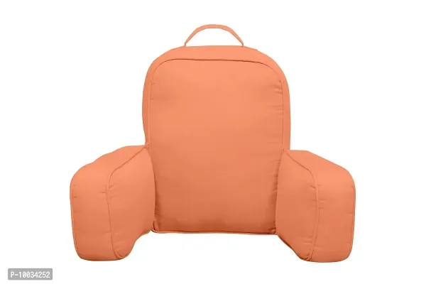Oasis Baby Back Rest Pillow Solid ( Orange ) Pack of 1-thumb2