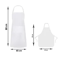 Oasis Home Collection Cotton Parent and Kids Apron Combo set (1- Apron for parent, 1 for Kid ) - Pack of 2 (Black)-thumb1