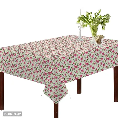 Oasis Home Collection Cotton Print Table Cloth - A Rose - 4 Seater (Pack of 1)