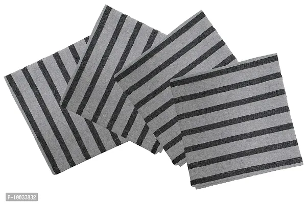 Oasis Home Collection Premium Qaulity Cotton Yarn Dyed Napkins - Stripe (Pack of 4)-thumb0