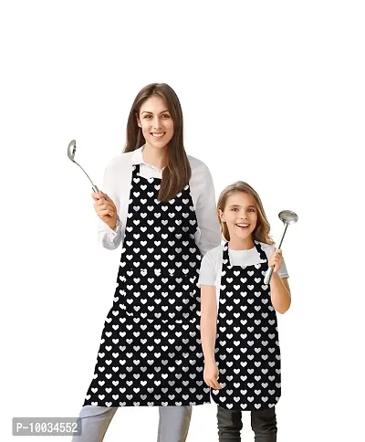 Oasis Home Collection Cotton Printed Parent and Kid Apron Combo set( 1 Parent Apron, 1 Kid Apron) - Pack of 1