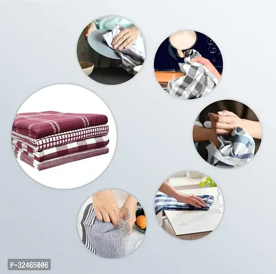 Cotton Multi Purpose Kitchen Cloth/Towel - Pack Of 12-thumb3