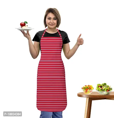 Oasis 100% Cotton Striped Kitchen Aprons-80cm*65cm (Pack of 1)